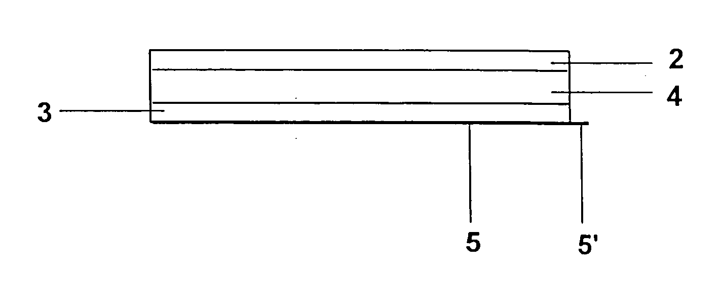 Discharge lamp having at least one external electrode, and process for its production