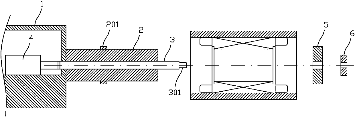 Clamping tool for machining motor case