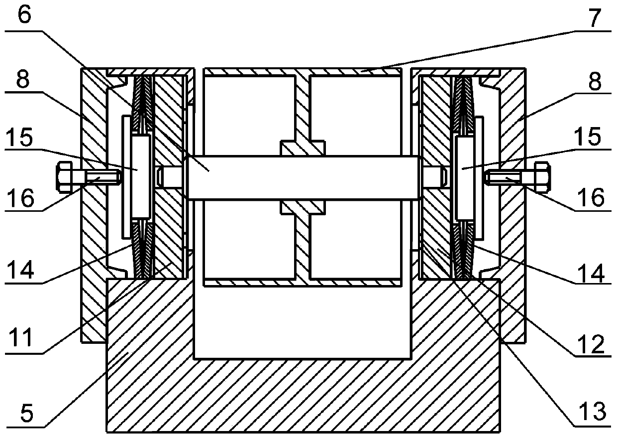 Miniature impact piezoelectric-drive rotary joint and method for controlling same