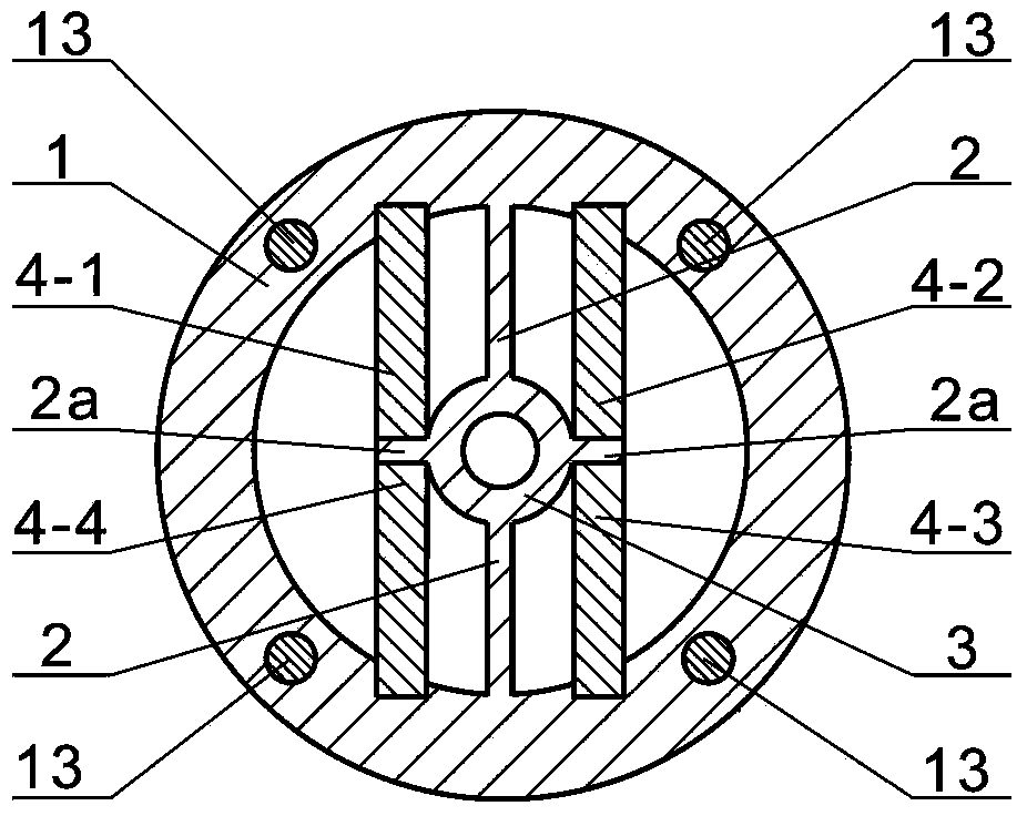 Miniature impact piezoelectric-drive rotary joint and method for controlling same