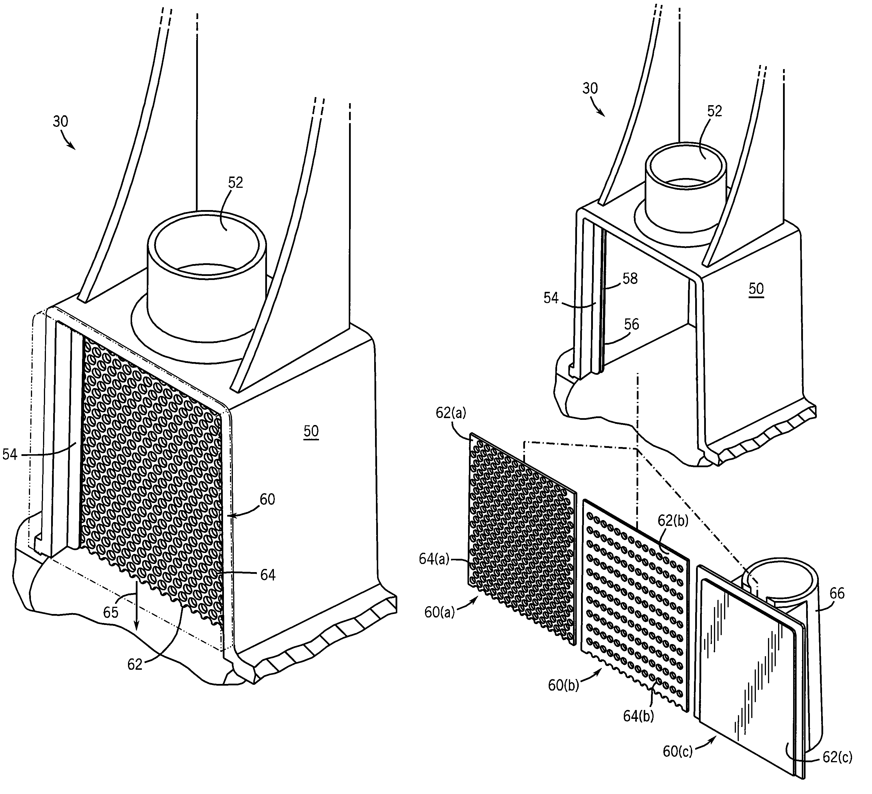 Method and apparatus for regulating air flow through supply conduits through which product entrained in an air flow is provided to multiple on-row product containers of an agricultural implement