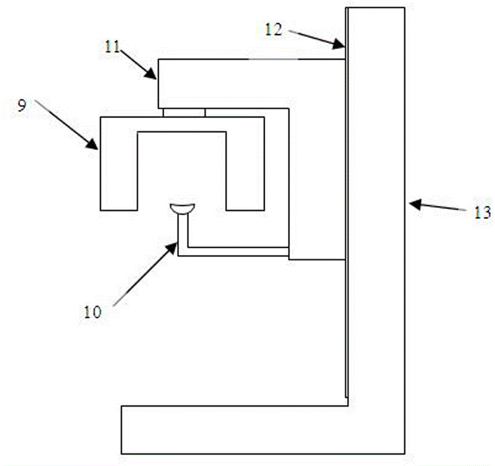 Jaw bone density measuring device and jaw bone density measuring method for oral computed tomography (CT) system