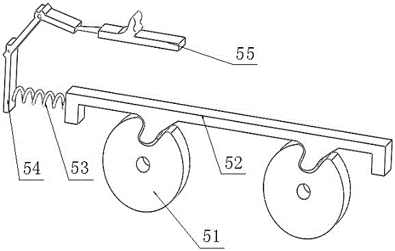 Triple anti-theft safety lock catch