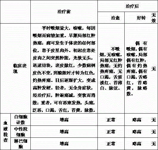 Preparation method of traditional Chinese medicine lotion for treating smoking-type cellulitis