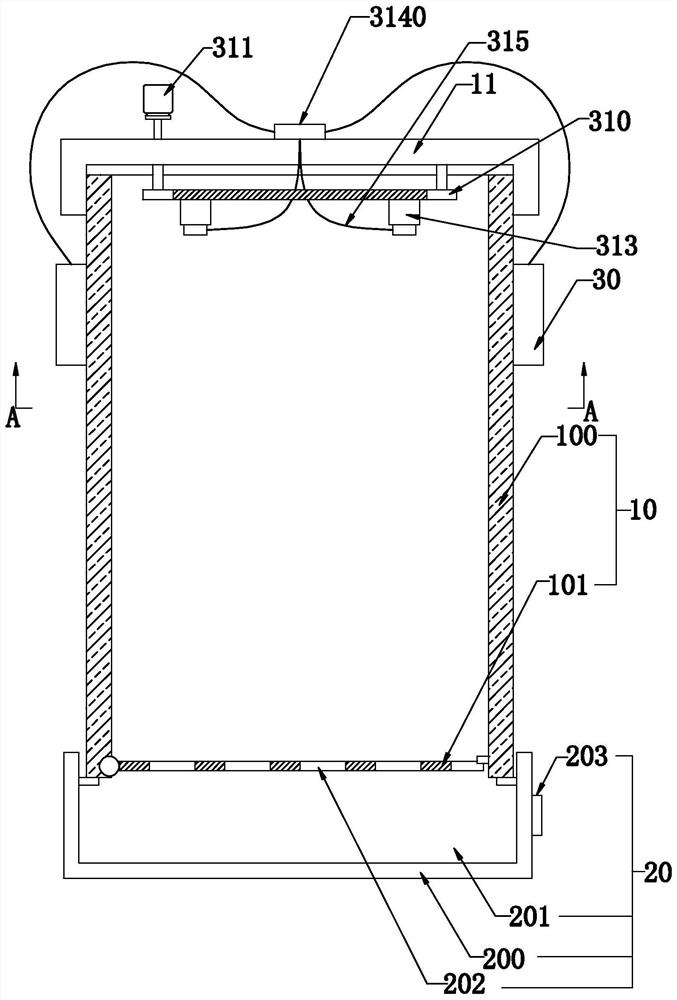 A trash can and cleaning method thereof