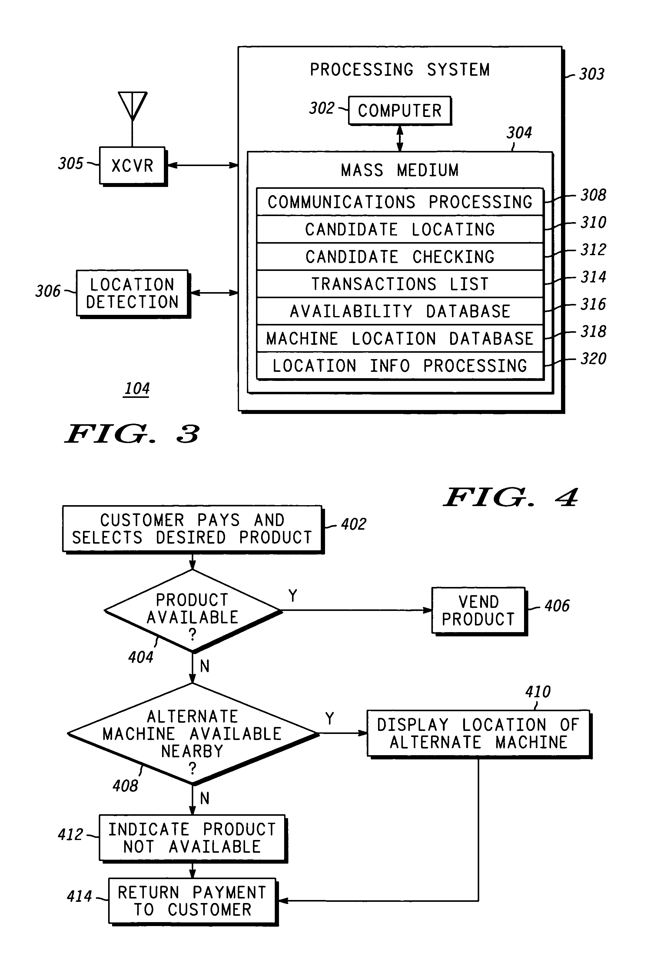 Method and apparatus for locating a nearby alternate vending machine for a desired product