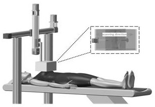 Three-dimensional thermo-acoustic imaging method and device based on miniature patch antenna