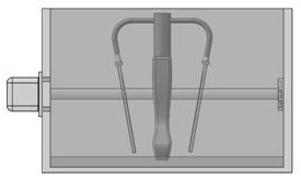 Three-dimensional thermo-acoustic imaging method and device based on miniature patch antenna