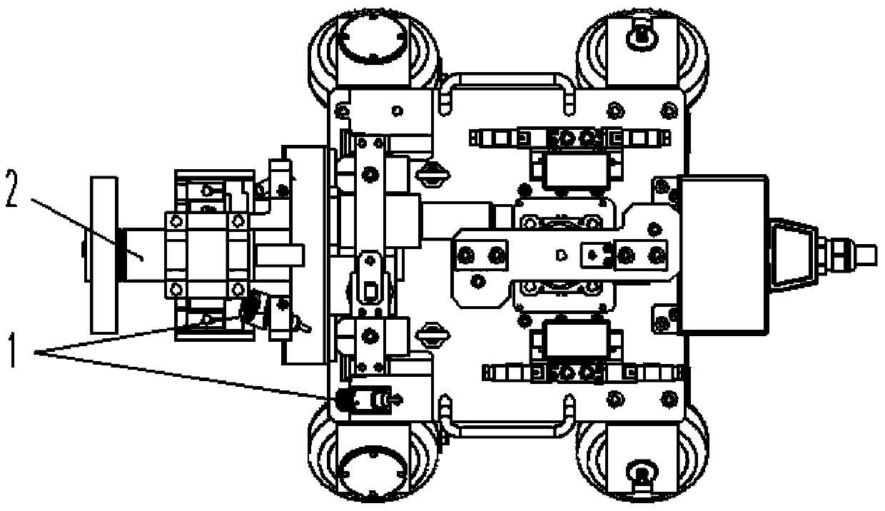 Inner wall polishing operation remote control equipment suitable for pipeline with wide-range pipe diameter