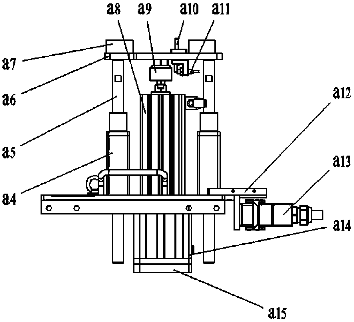 Inner wall polishing operation remote control equipment suitable for pipeline with wide-range pipe diameter