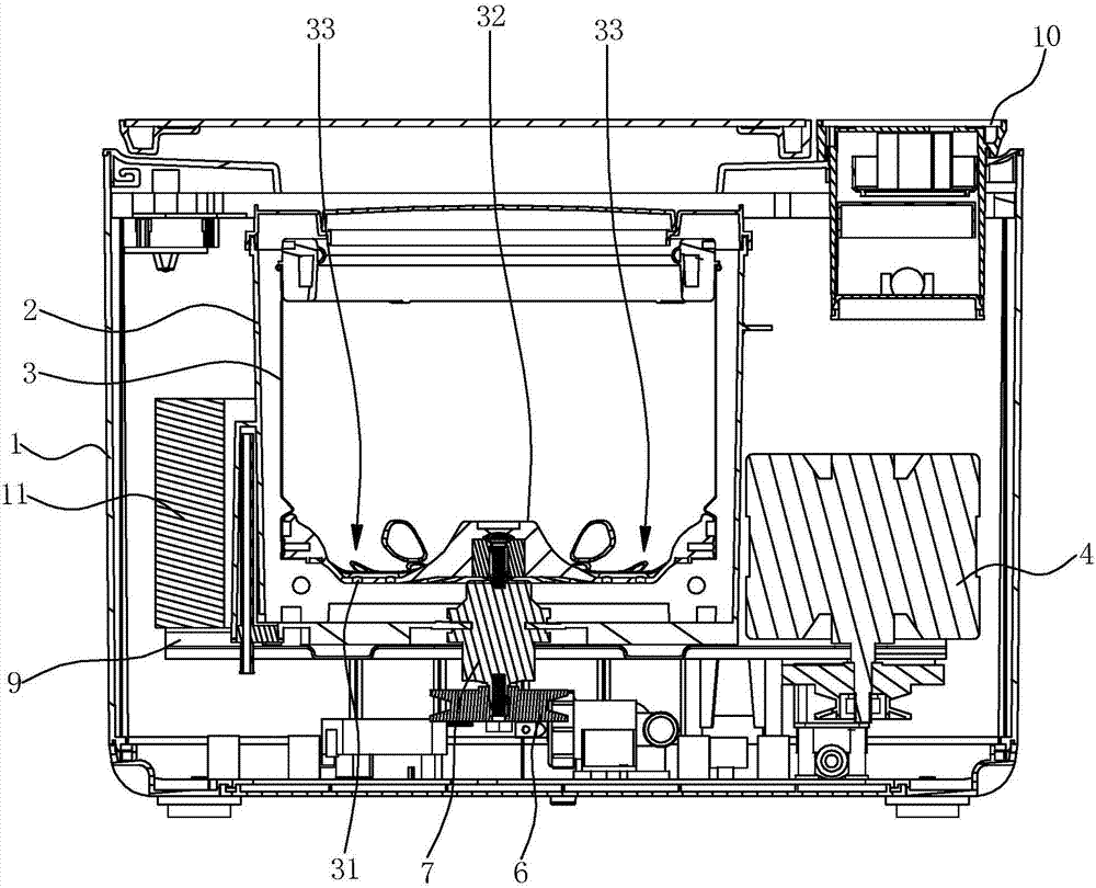 Table type full-automatic washing machine