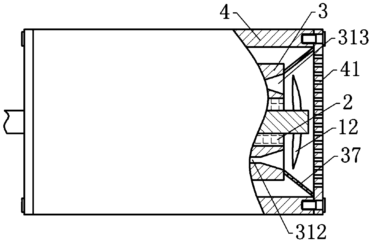 Permanent magnet motor capable of rapid cooling