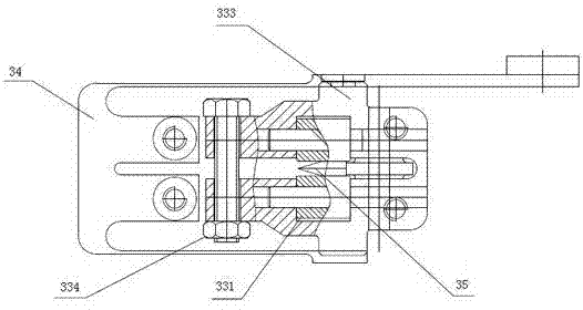 Tool deviation correcting device for cutting machine head