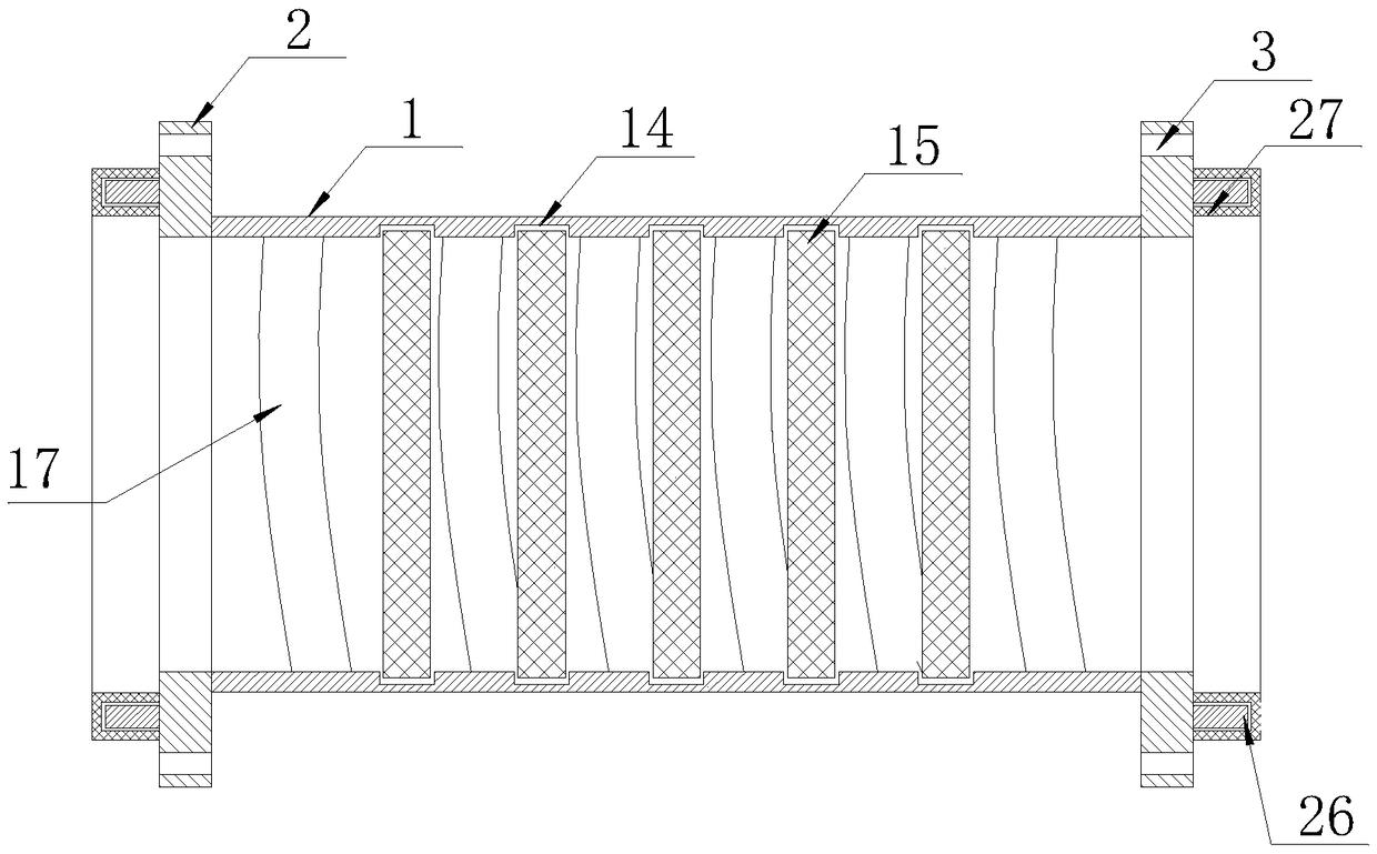 Device for prolonging pipeline filtering use period in water conservancy project