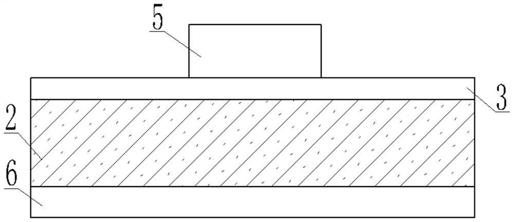 Cutting method for LED wafer with ITO and aluminum electrode growing on surface