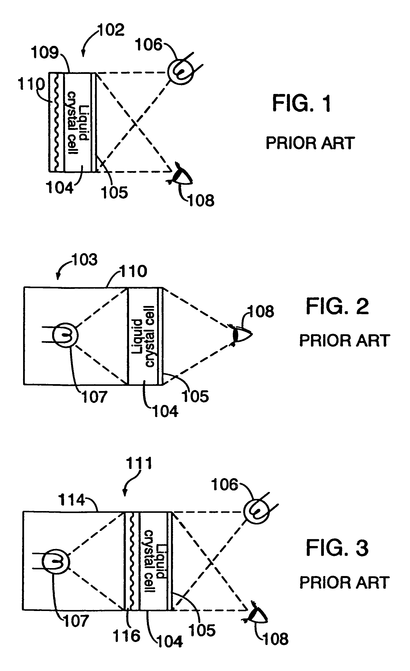 LCD with power saving features