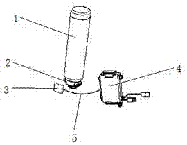 Intelligent filter element and intelligent water purifying device