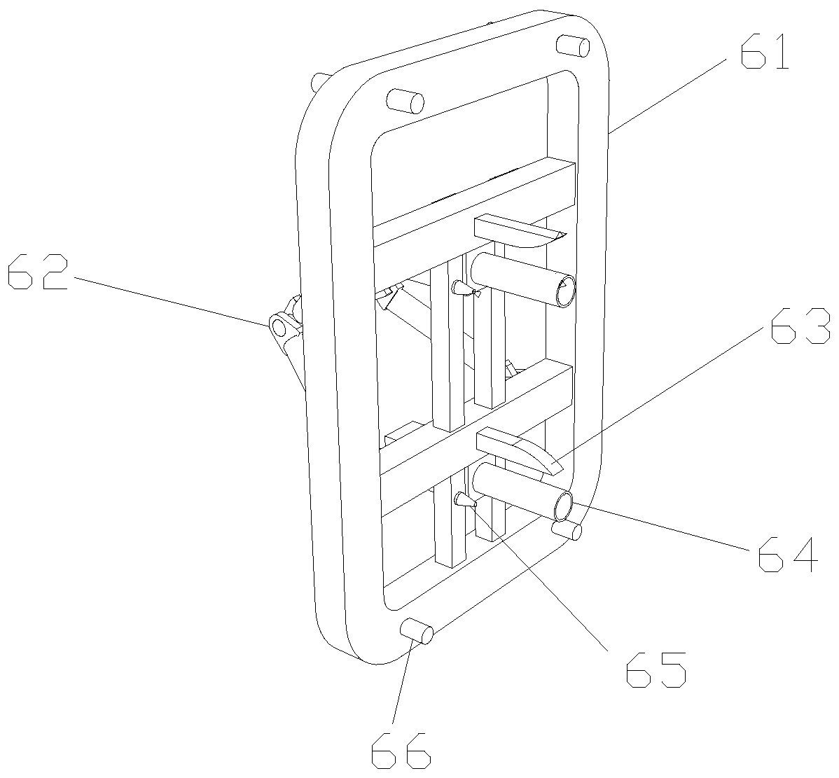 Dismantling method for building component