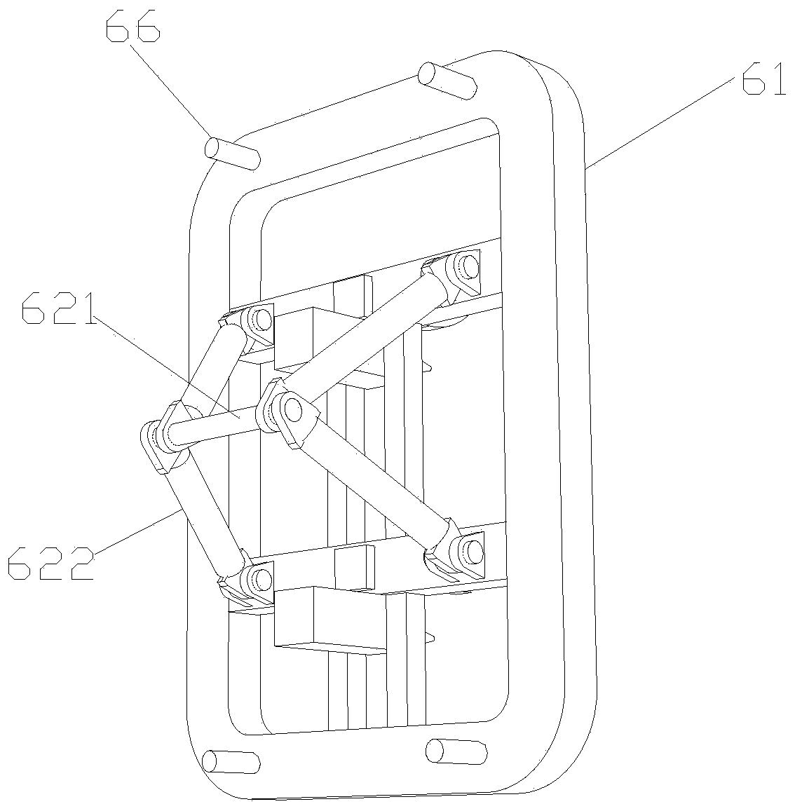 Dismantling method for building component