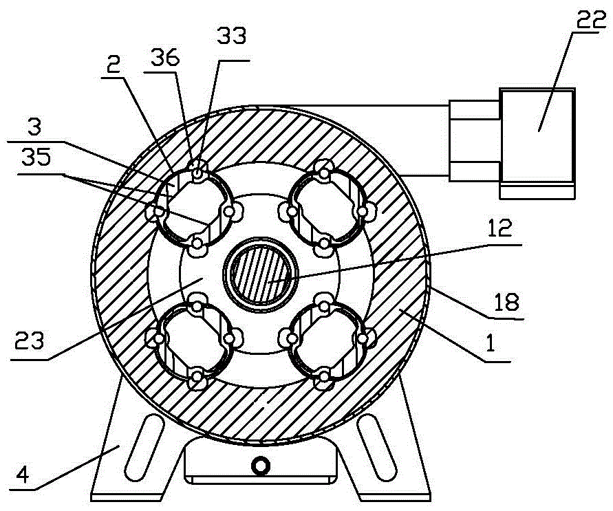 Axially opposed piston barrel cam driven five-stroke engine