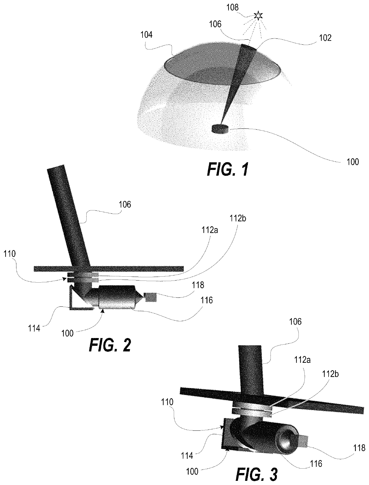 Compact star tracker with photonic crystal pointing