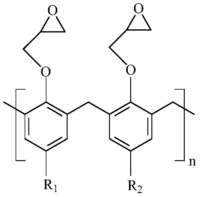 Halogen-free resin composition, prepreg prepared from halogen-free resin composition and laminated board prepared from halogen-free resin composition and used for printed circuit