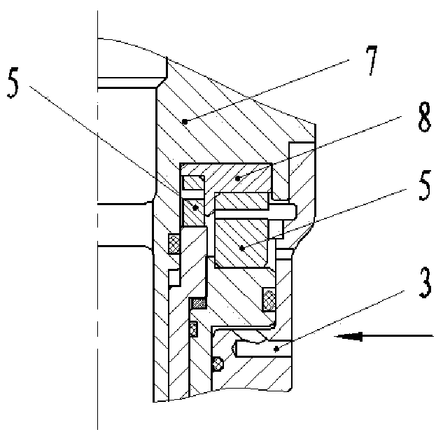 Slotted coaxial pintle type injector thrust chamber