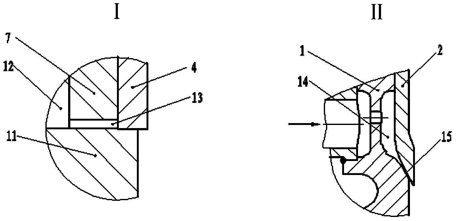 Slotted coaxial pintle type injector thrust chamber