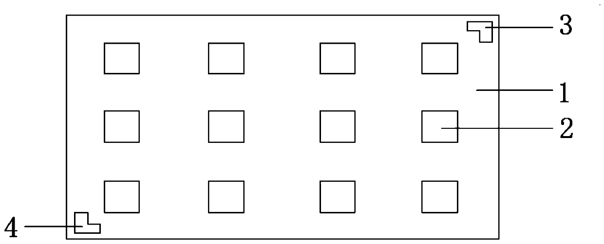 Clamp for mounting a plurality of laser chips