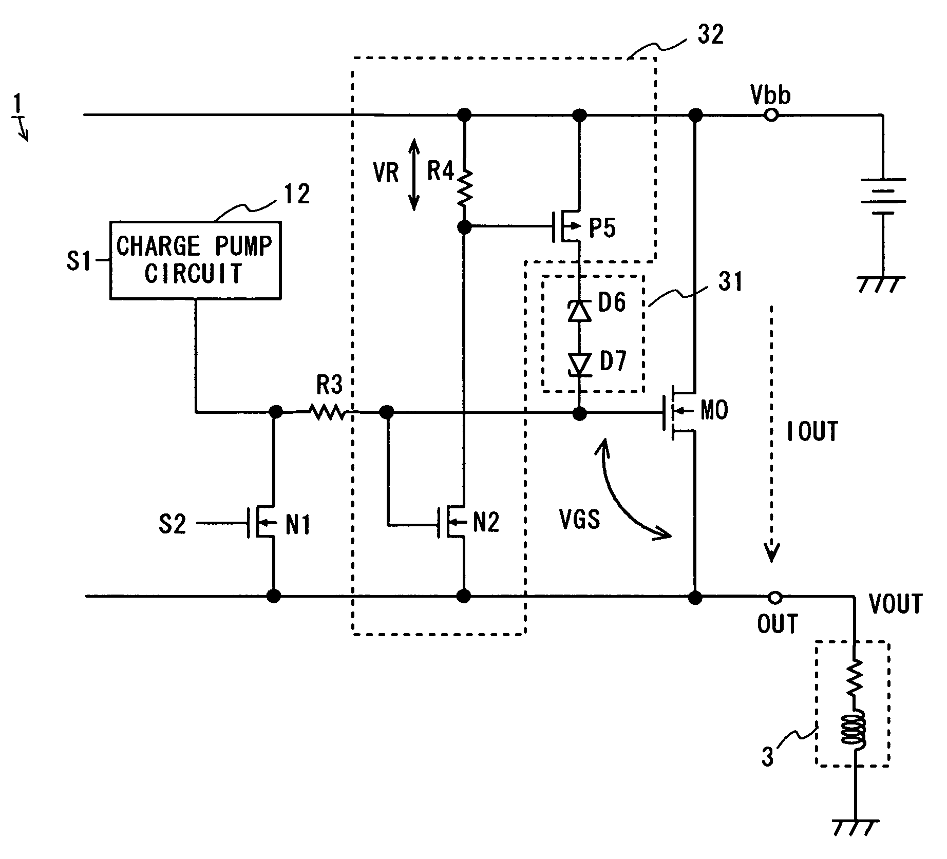 Integrated circuit including an overvoltage protection circuit