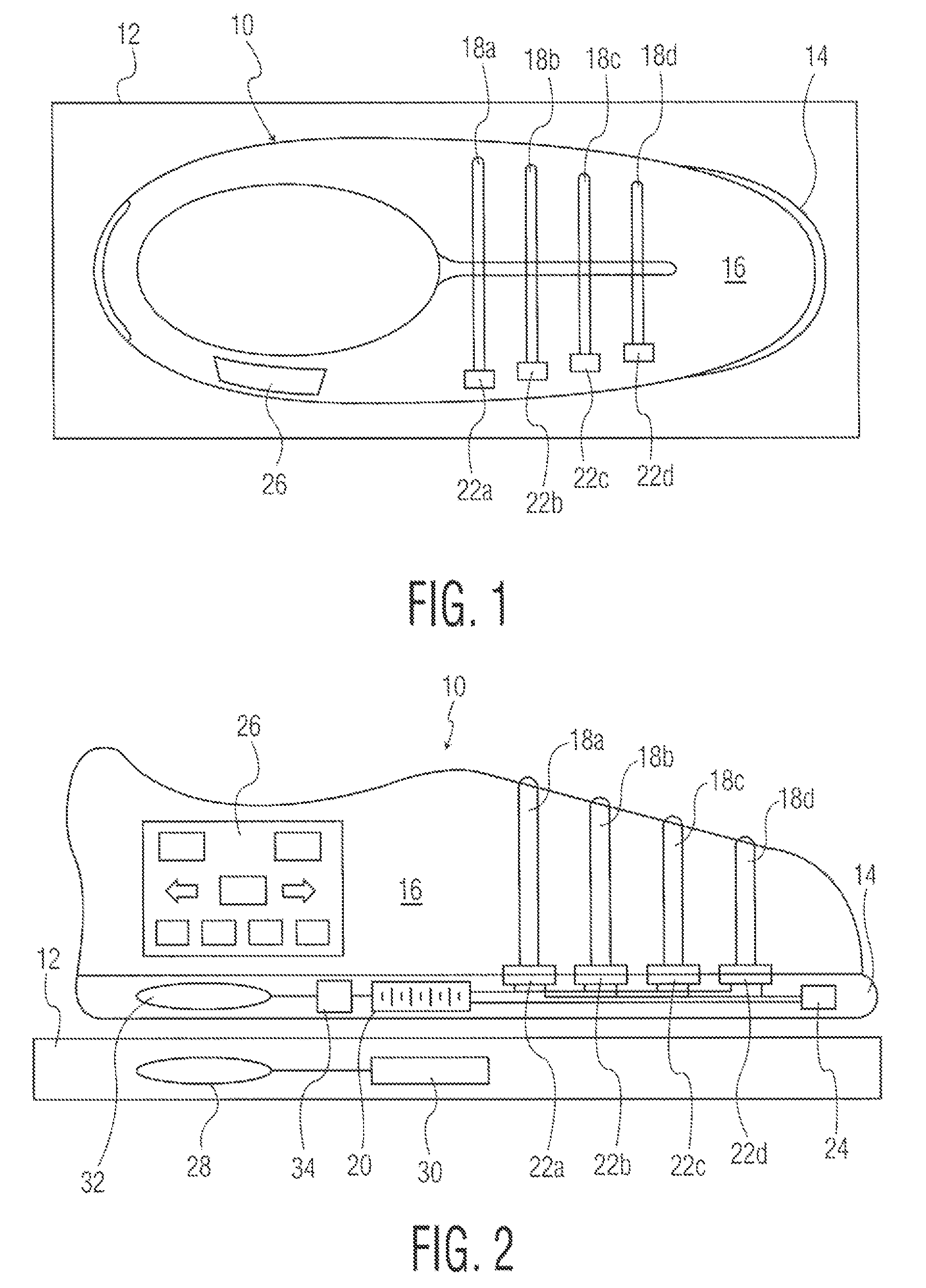 Self-tightening shoe