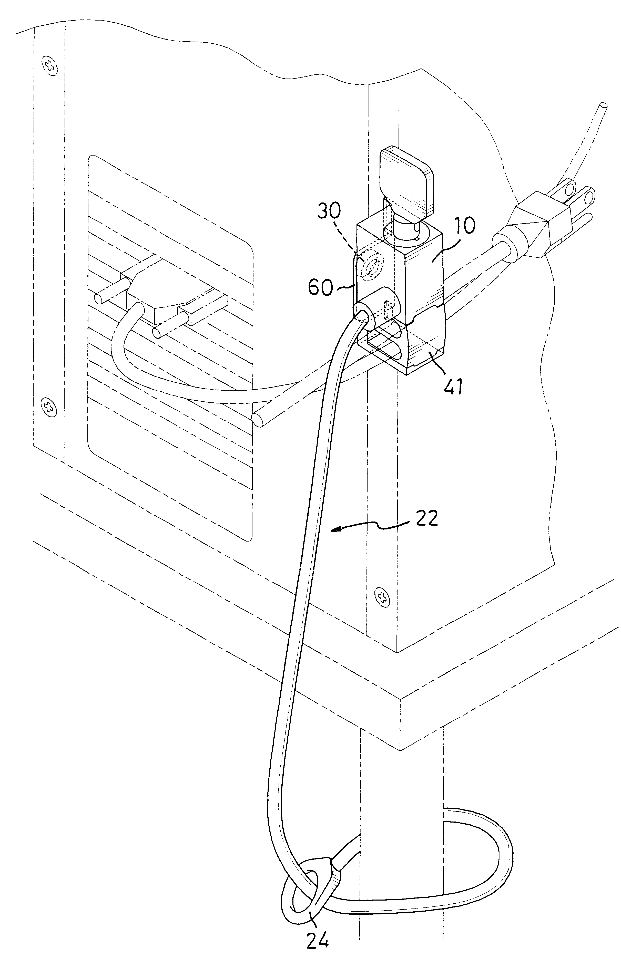 Cable lock assembly