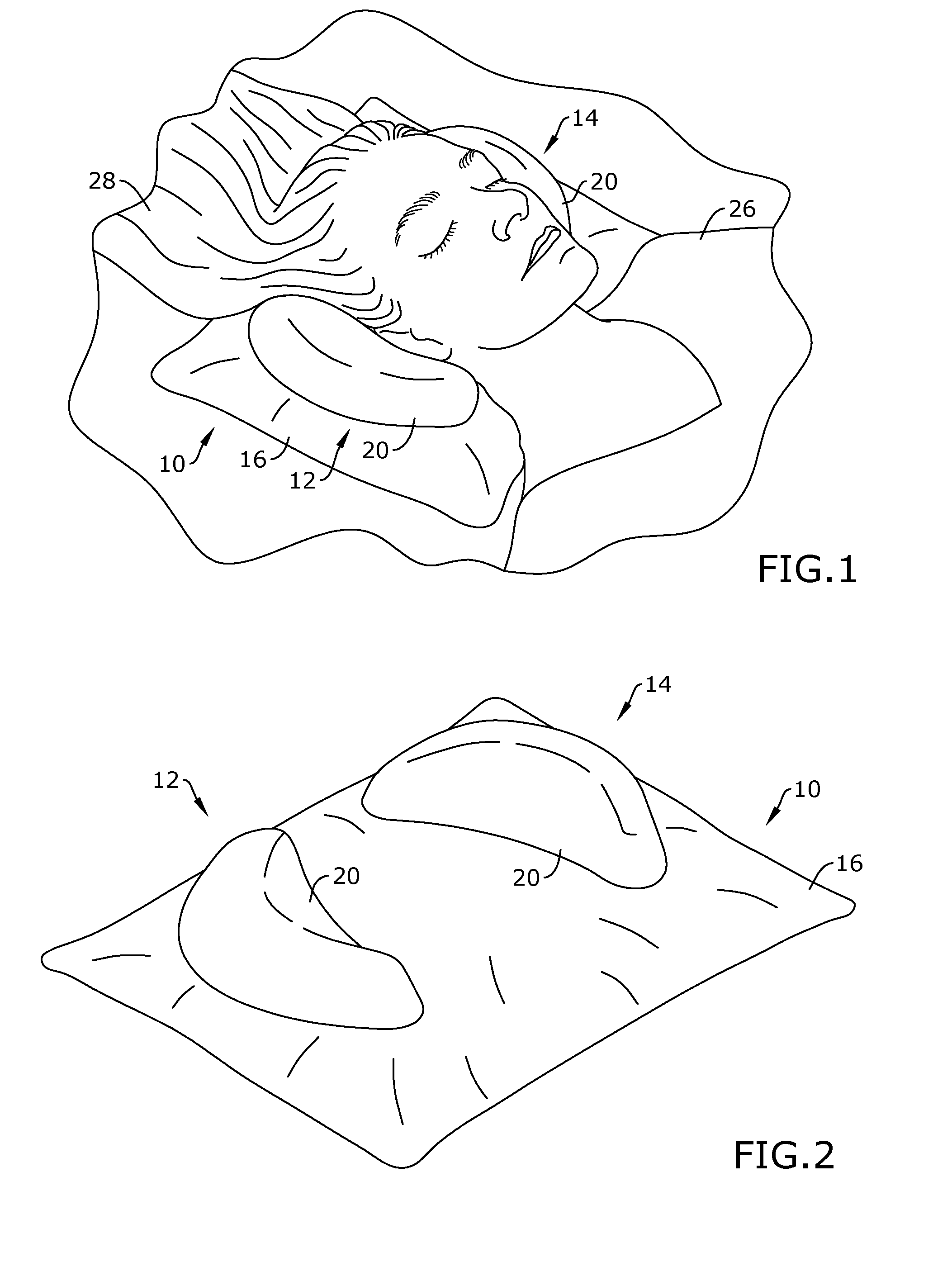 Supportive head cradle pillow to aid in back sleeping and protect facial skin