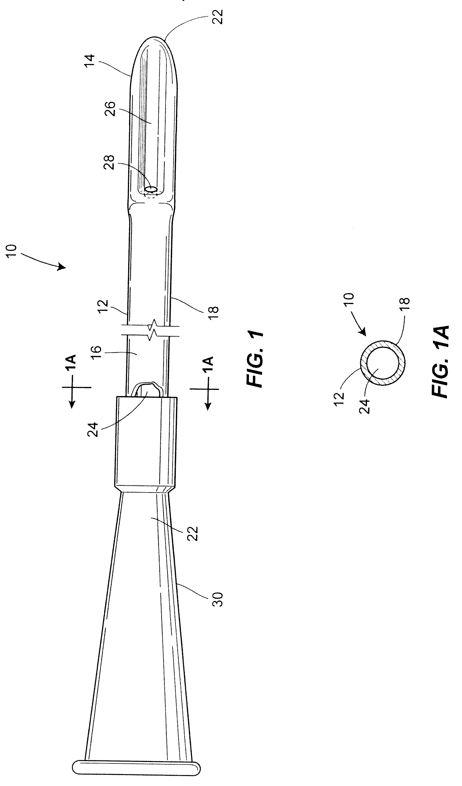 Fluid Drainage Catheter Having an External Flow Path