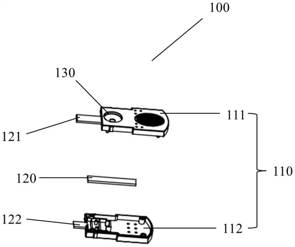 Split type immunochromatographic detection device and immunochromatographic detection method