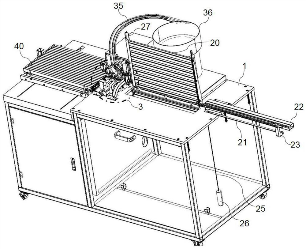 Electronic part machining machine