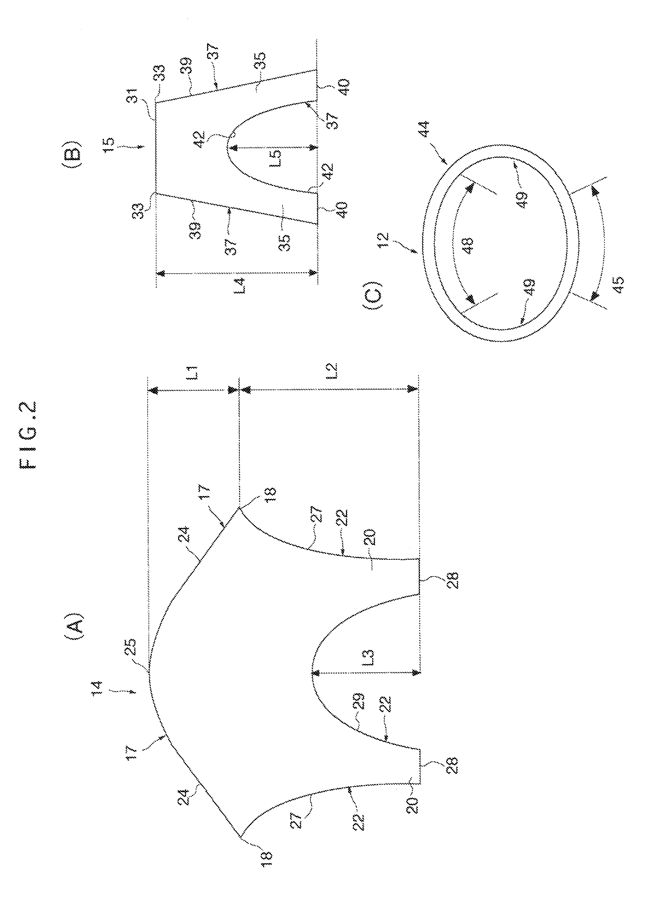 Artificial valve leaflet