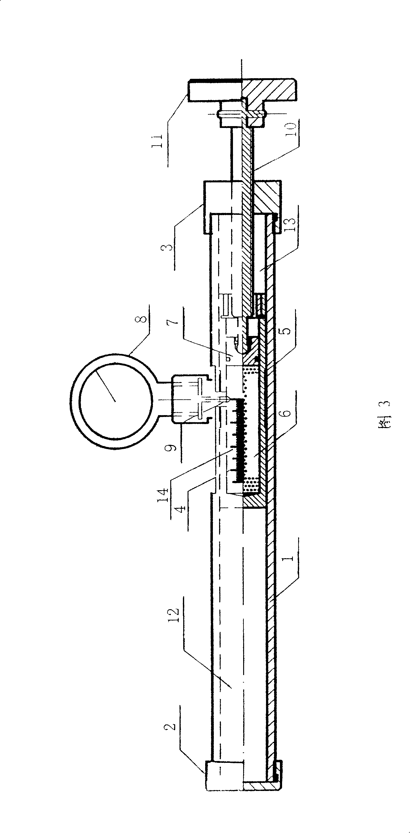 Coal firmness coefficient rapid determination method and portable measuring equipment