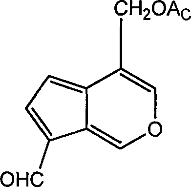 Application of iridoids compound in preparing medicine for treating benign prostate hyperplasia