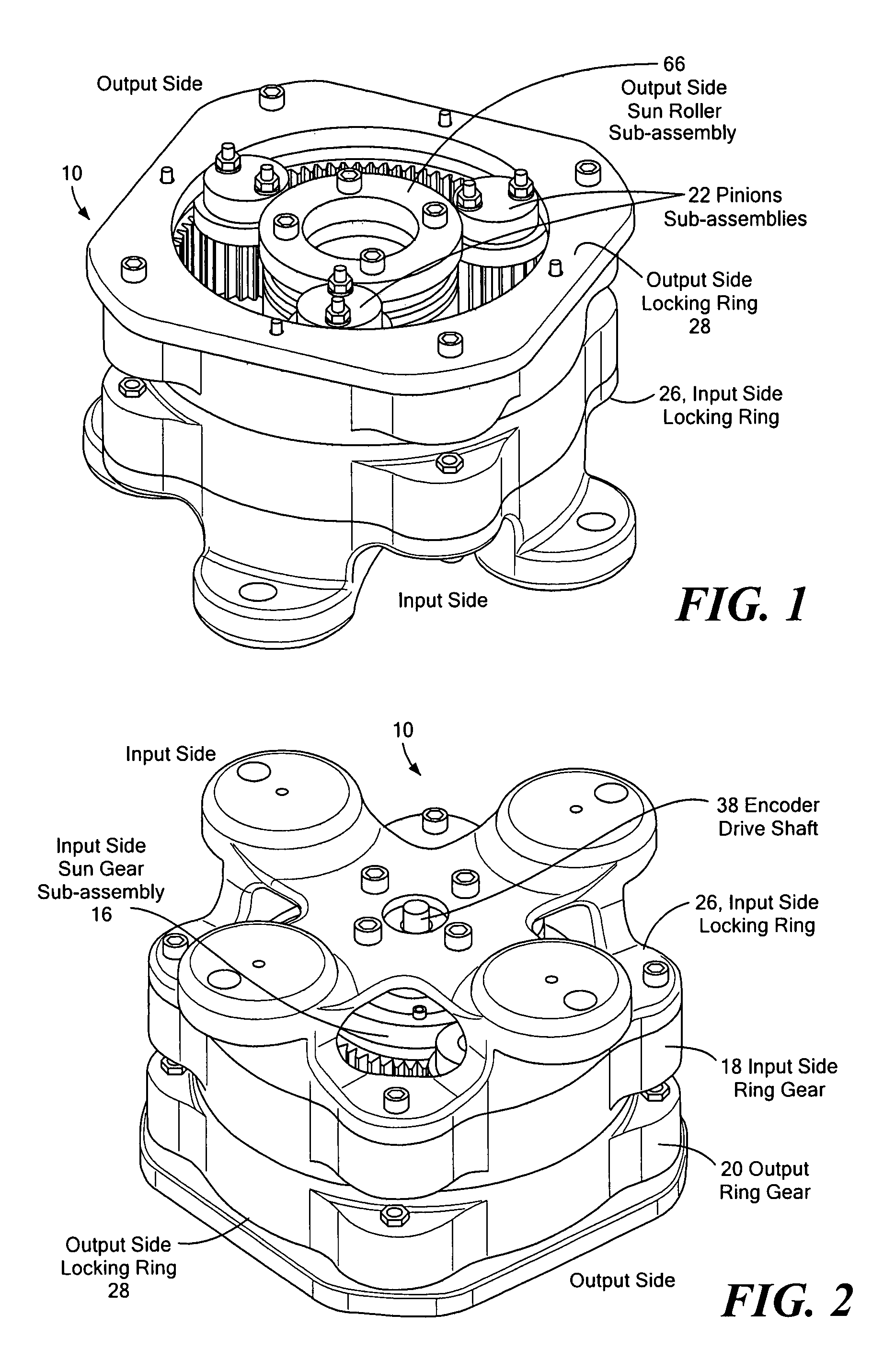 Gear bearing drive