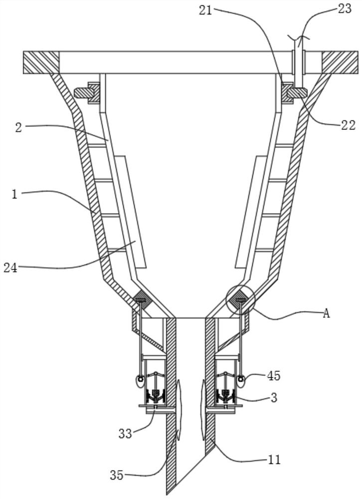 Energy-saving and environment-friendly rapid circulation filling head for viscous cosmetics