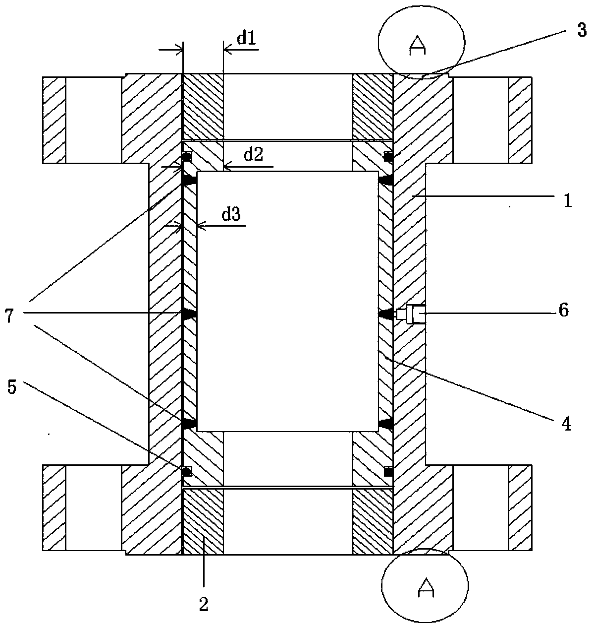 Apparatus and method for evaluating corrosion resistance of metal composite pipe