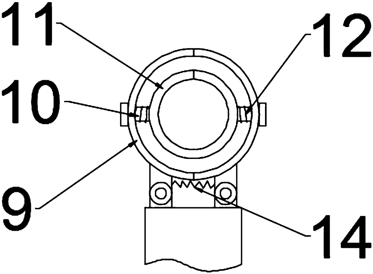 Grounding line device for maintenance of power transmission line in power engineering