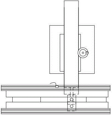 Height-adjustable coding machine support and use method thereof