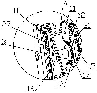 Coal transportation discharge method and device