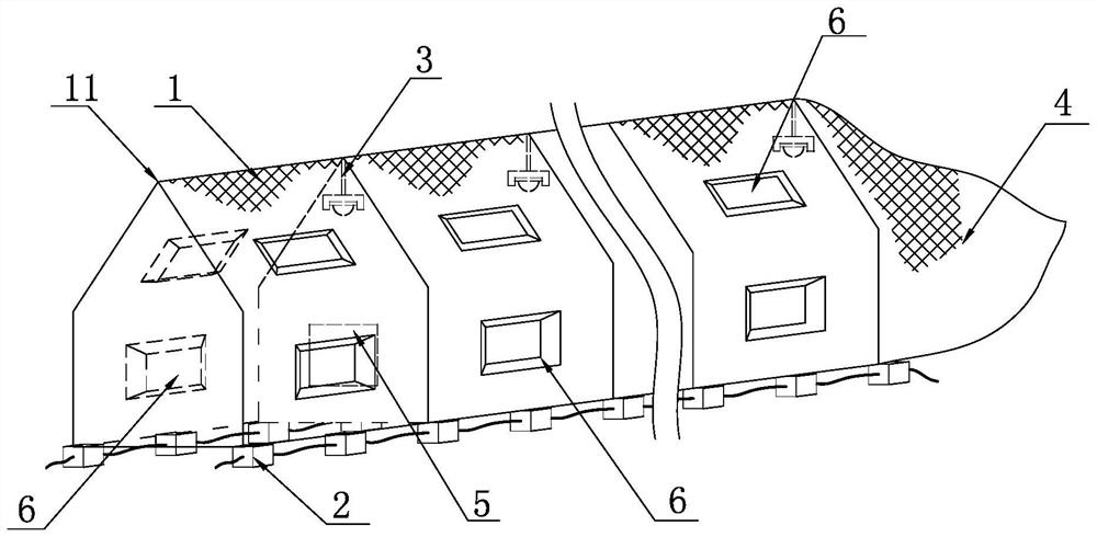 Efficient and environment-friendly light-induced precise trapping device for seasonal old crabs