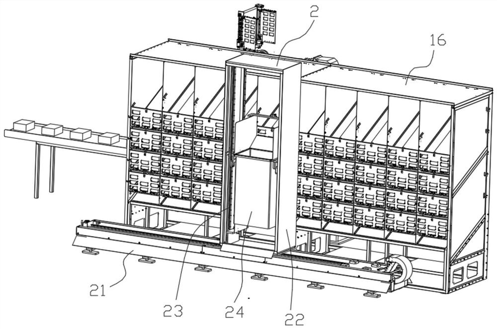 Three-dimensional sorting system and control method thereof