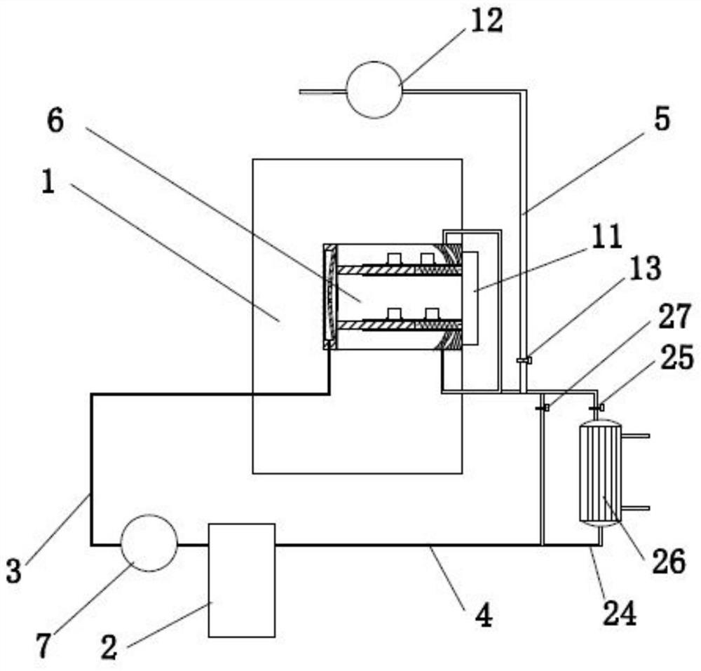 Preparation process of polycrystalline diamond composite sheet with mixed particle size