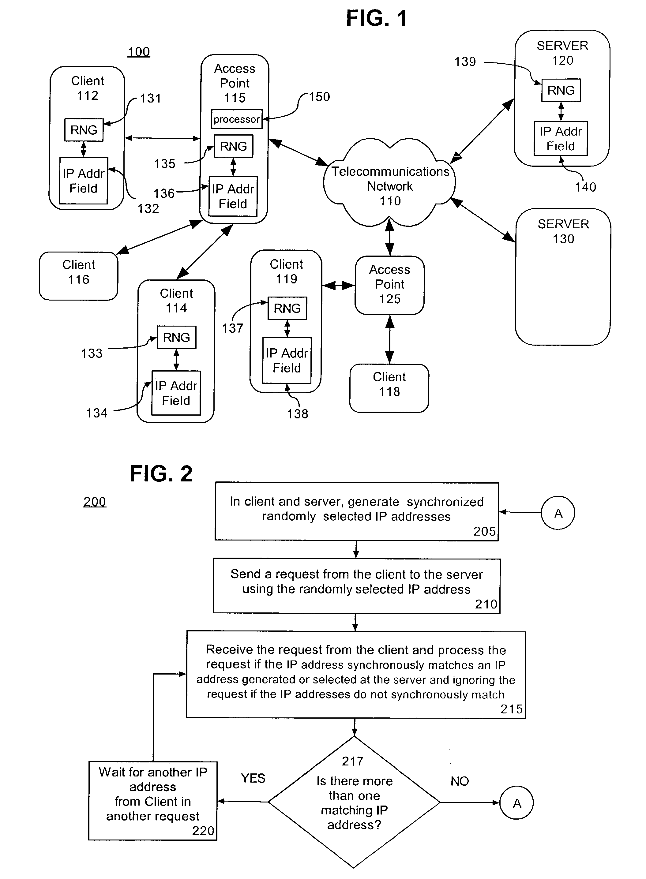 Secure communication overlay using IP address hopping