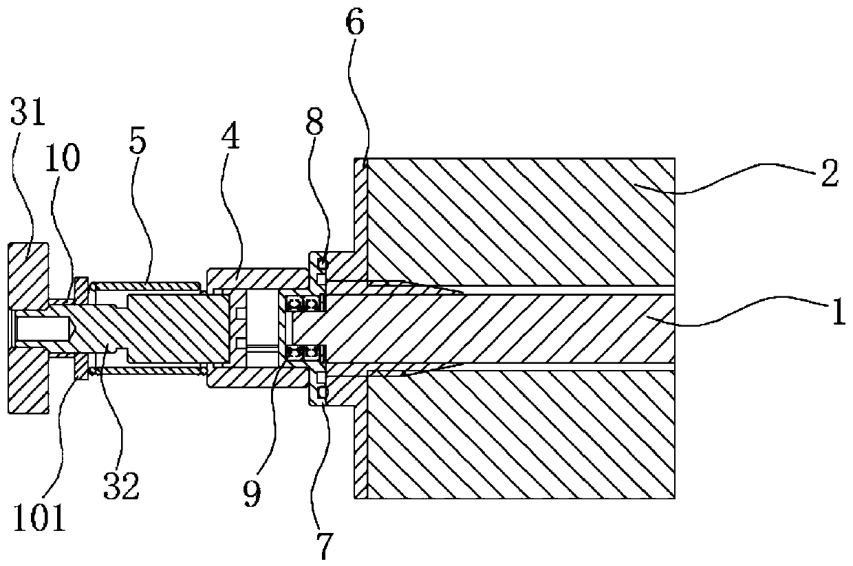 Coiled material feeding device